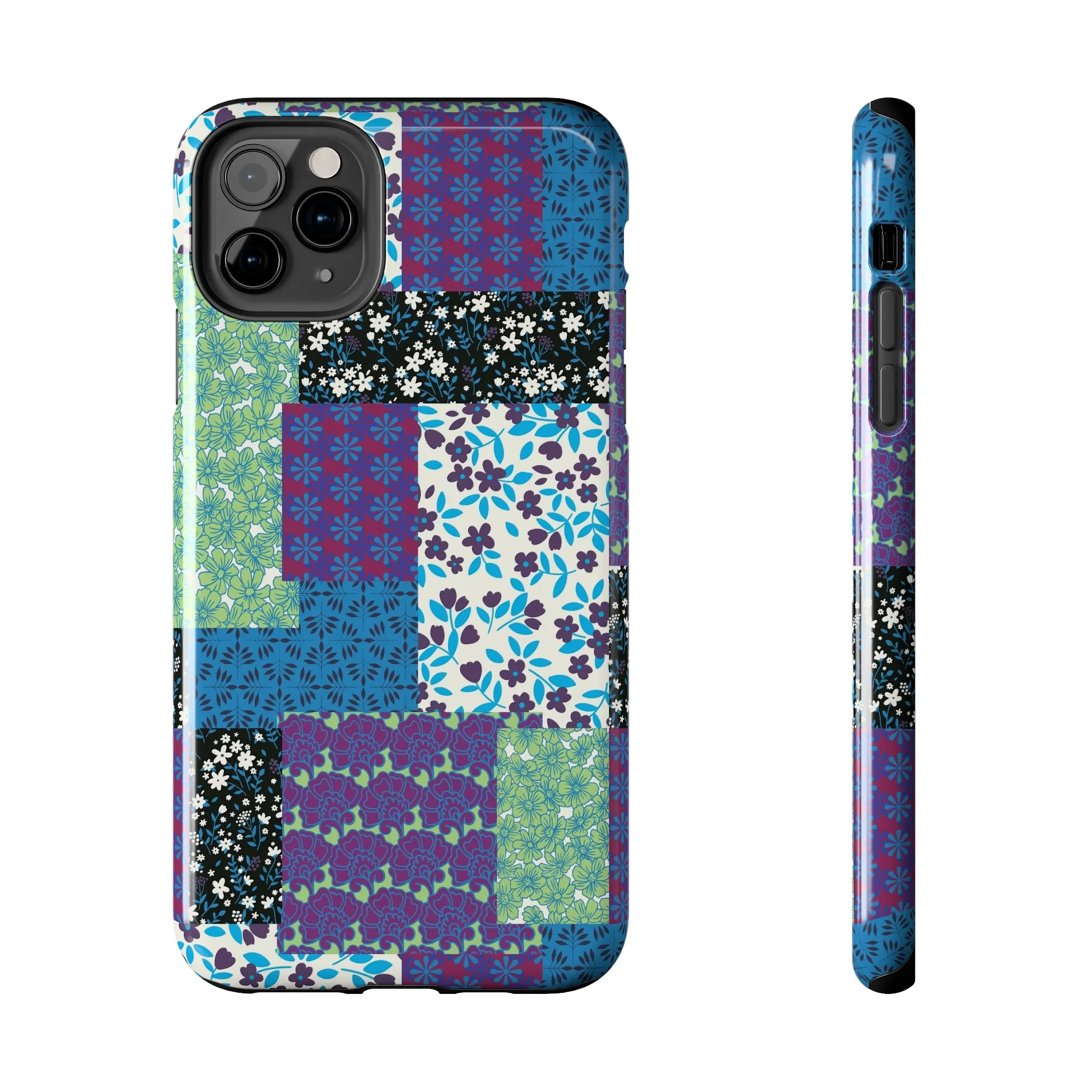 Quilted Comfort | Purple Patchwork Case