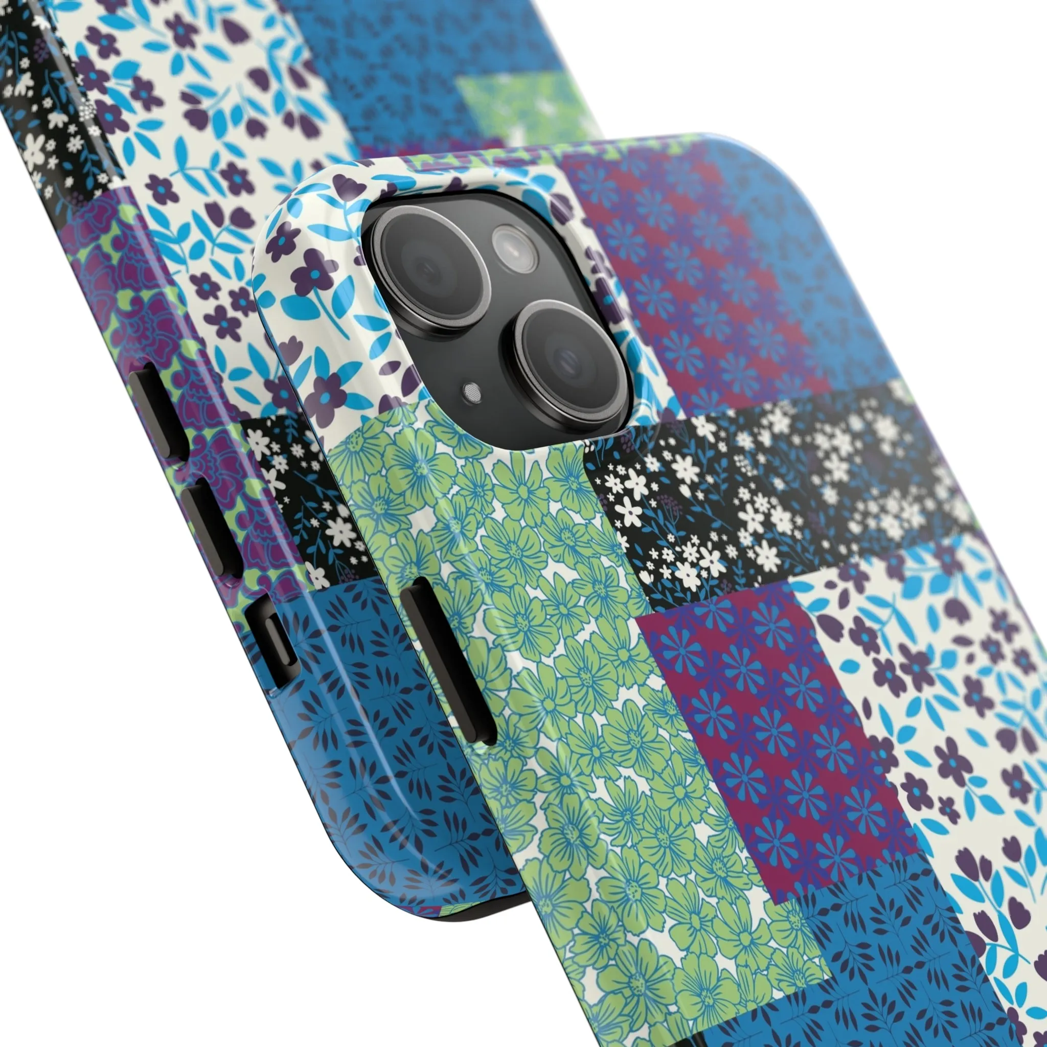 Quilted Comfort | Purple Patchwork Case