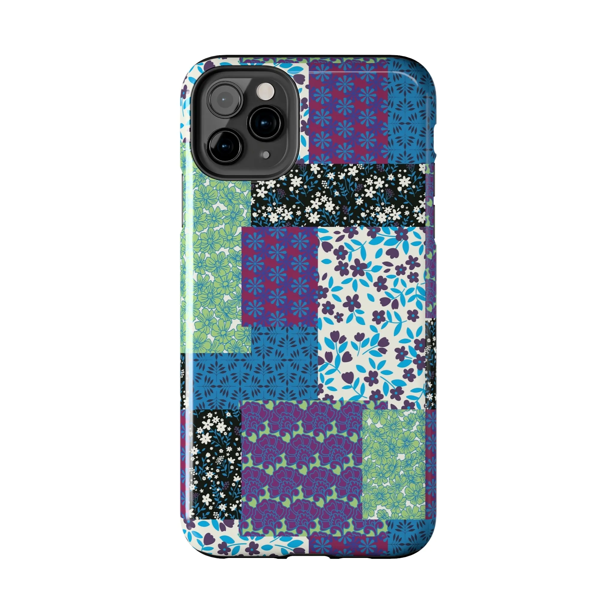 Quilted Comfort | Purple Patchwork Case