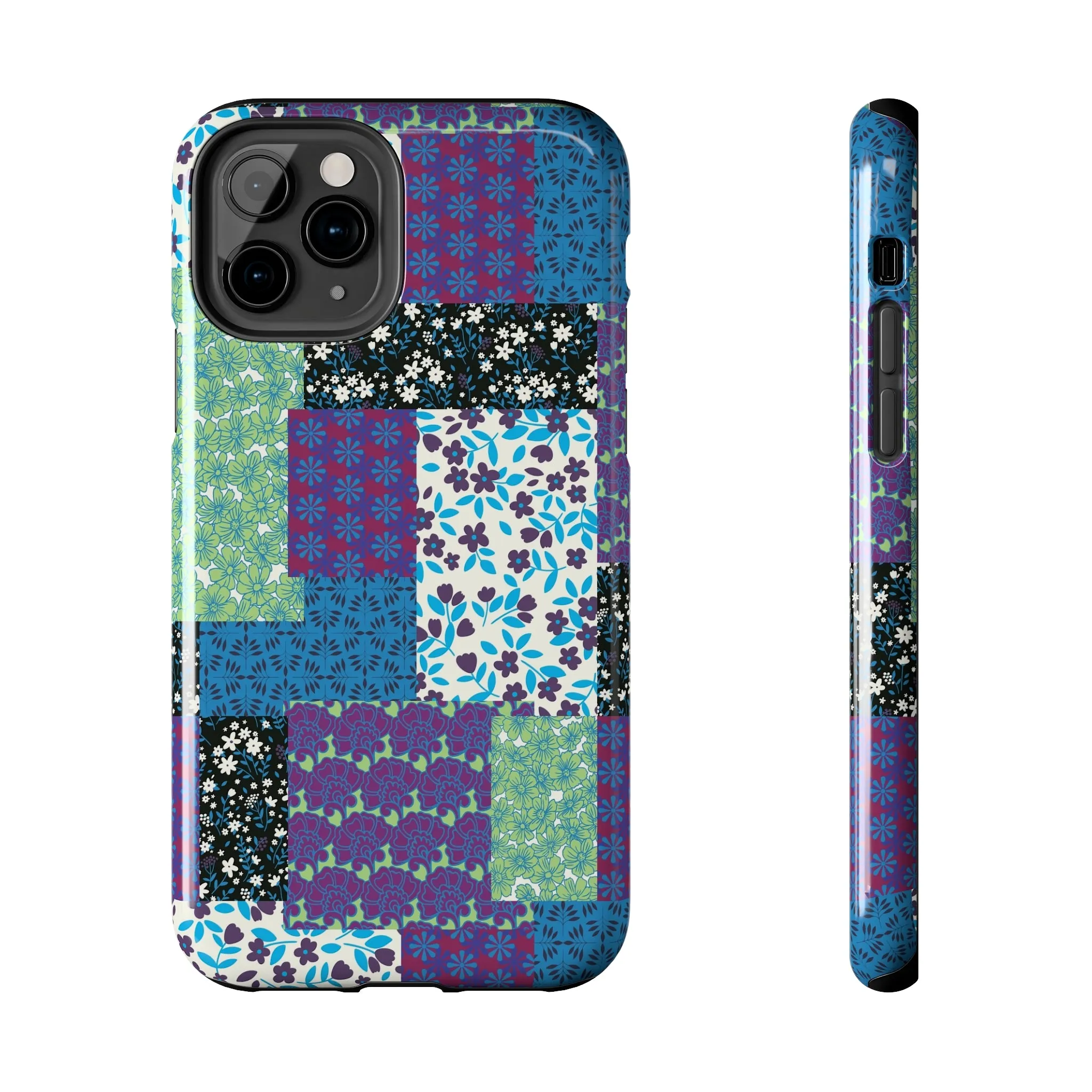 Quilted Comfort | Purple Patchwork Case