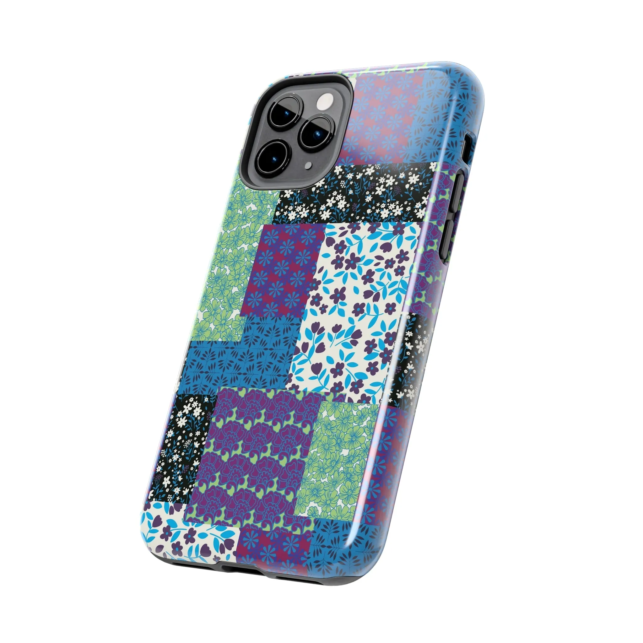 Quilted Comfort | Purple Patchwork Case