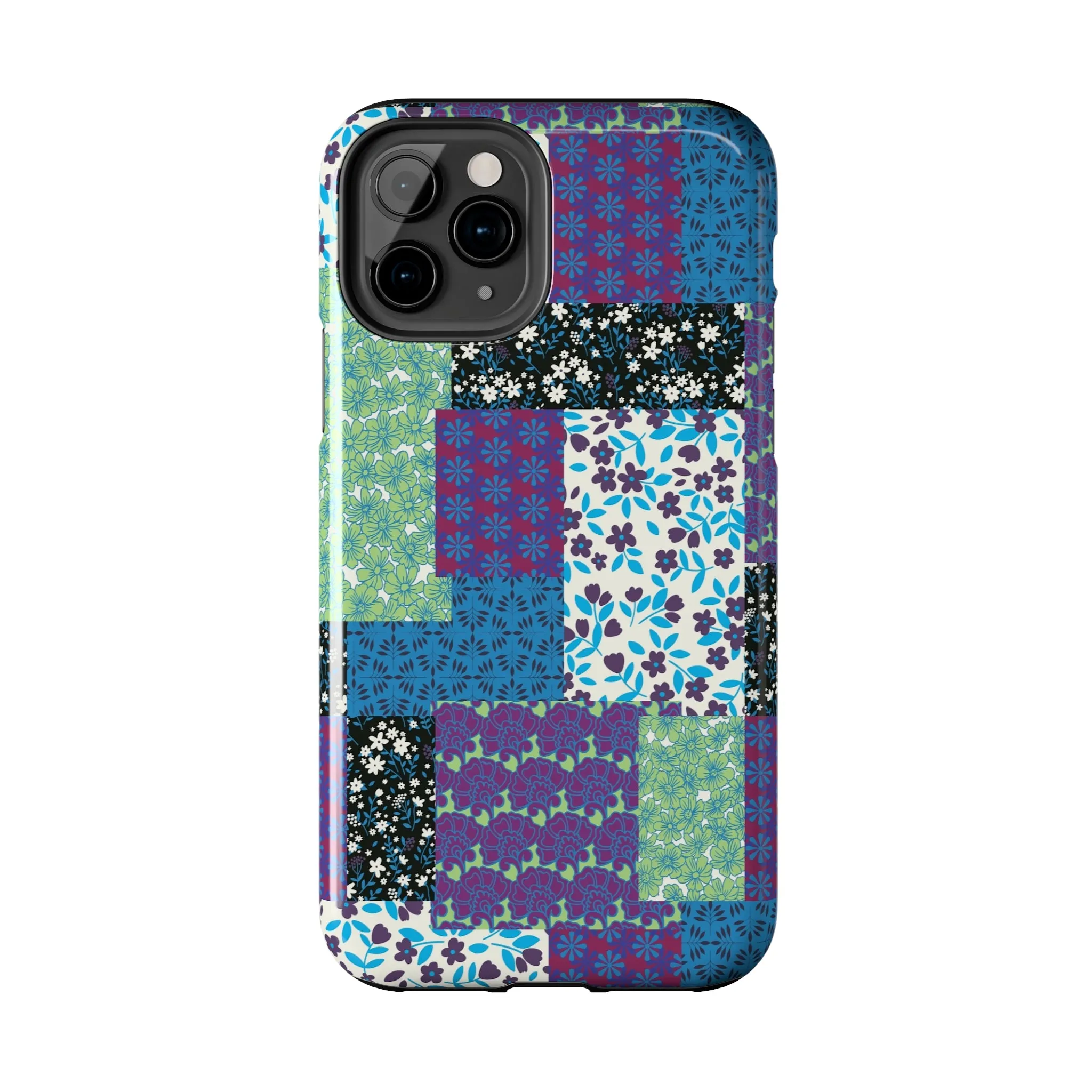 Quilted Comfort | Purple Patchwork Case