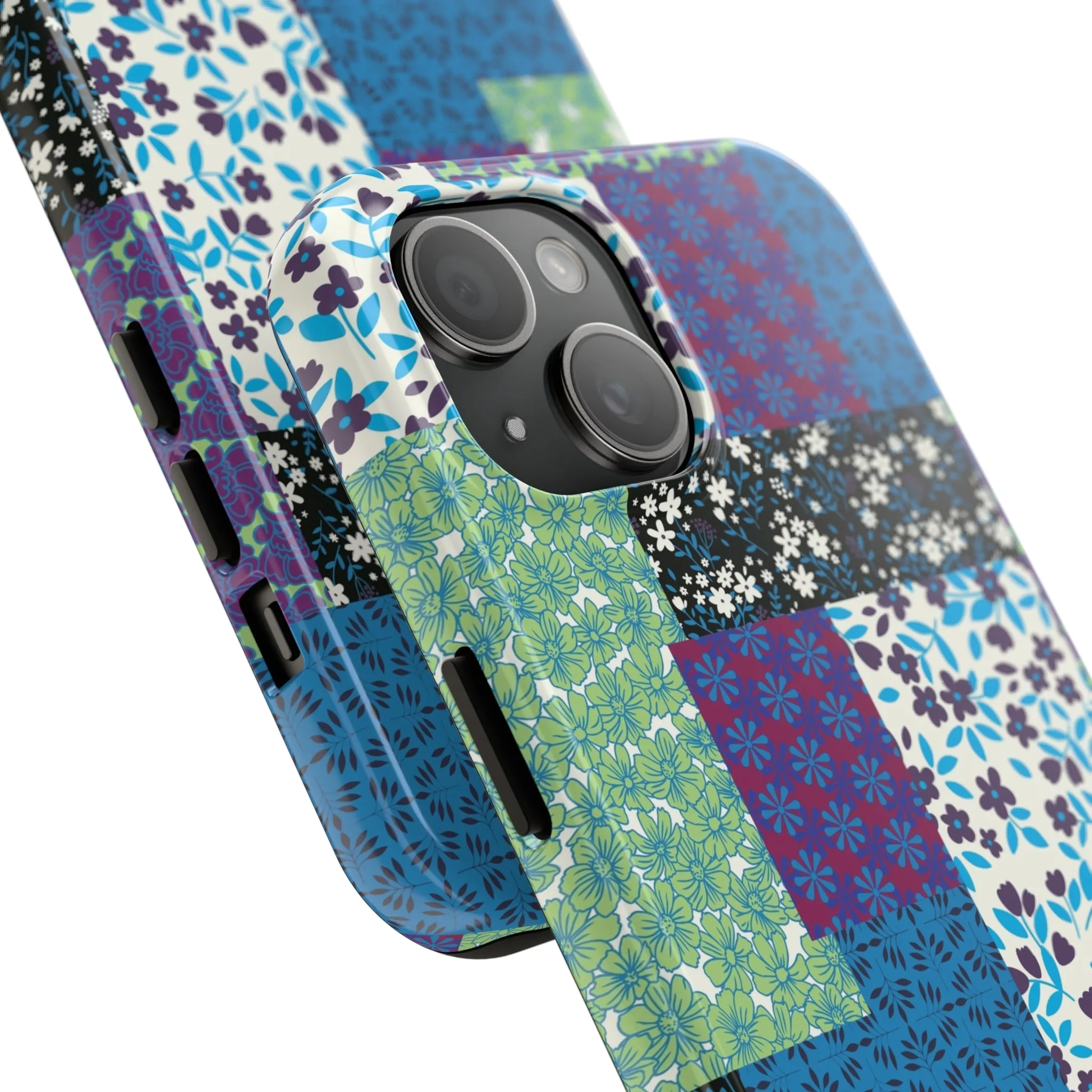 Quilted Comfort | Purple Patchwork Case