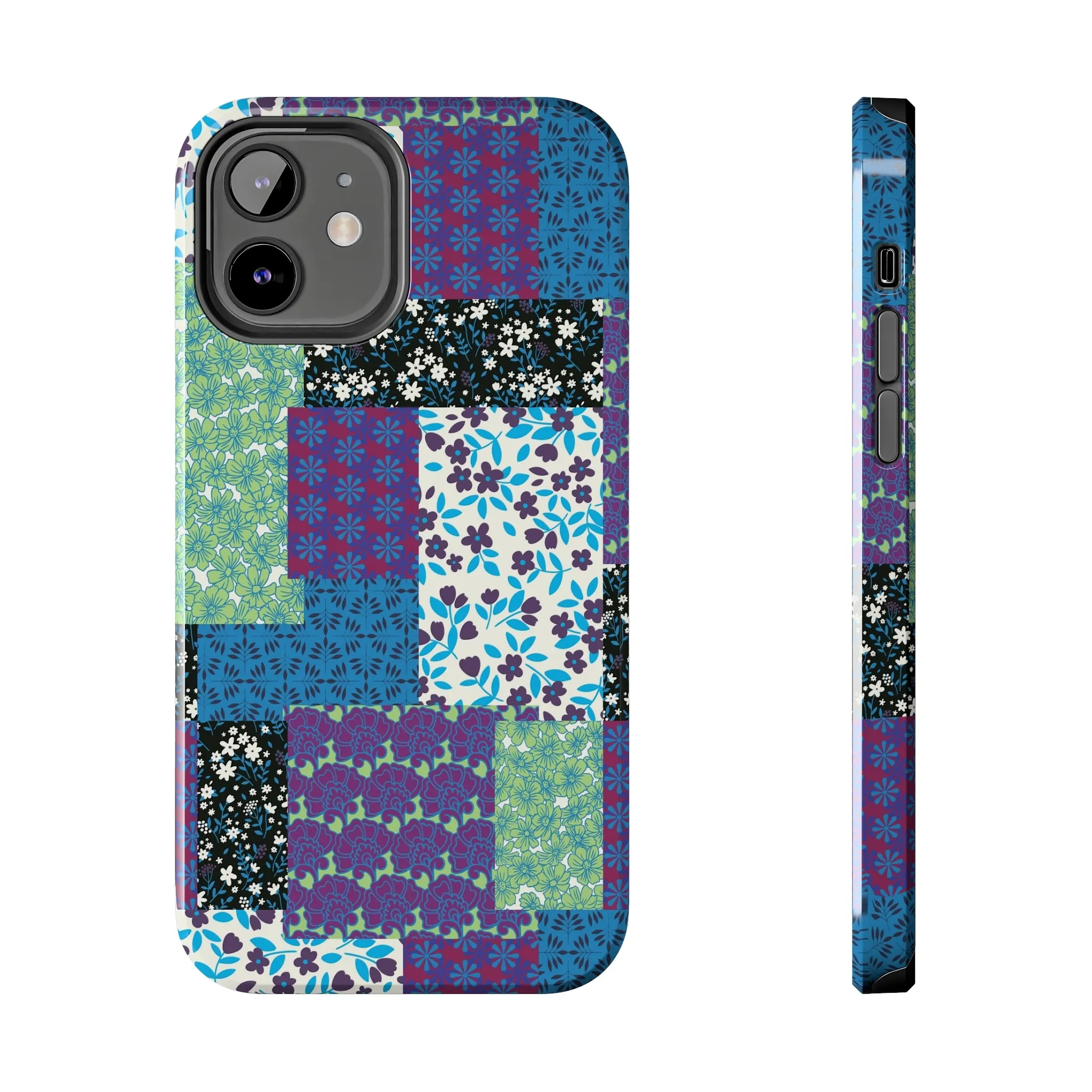 Quilted Comfort | Purple Patchwork Case