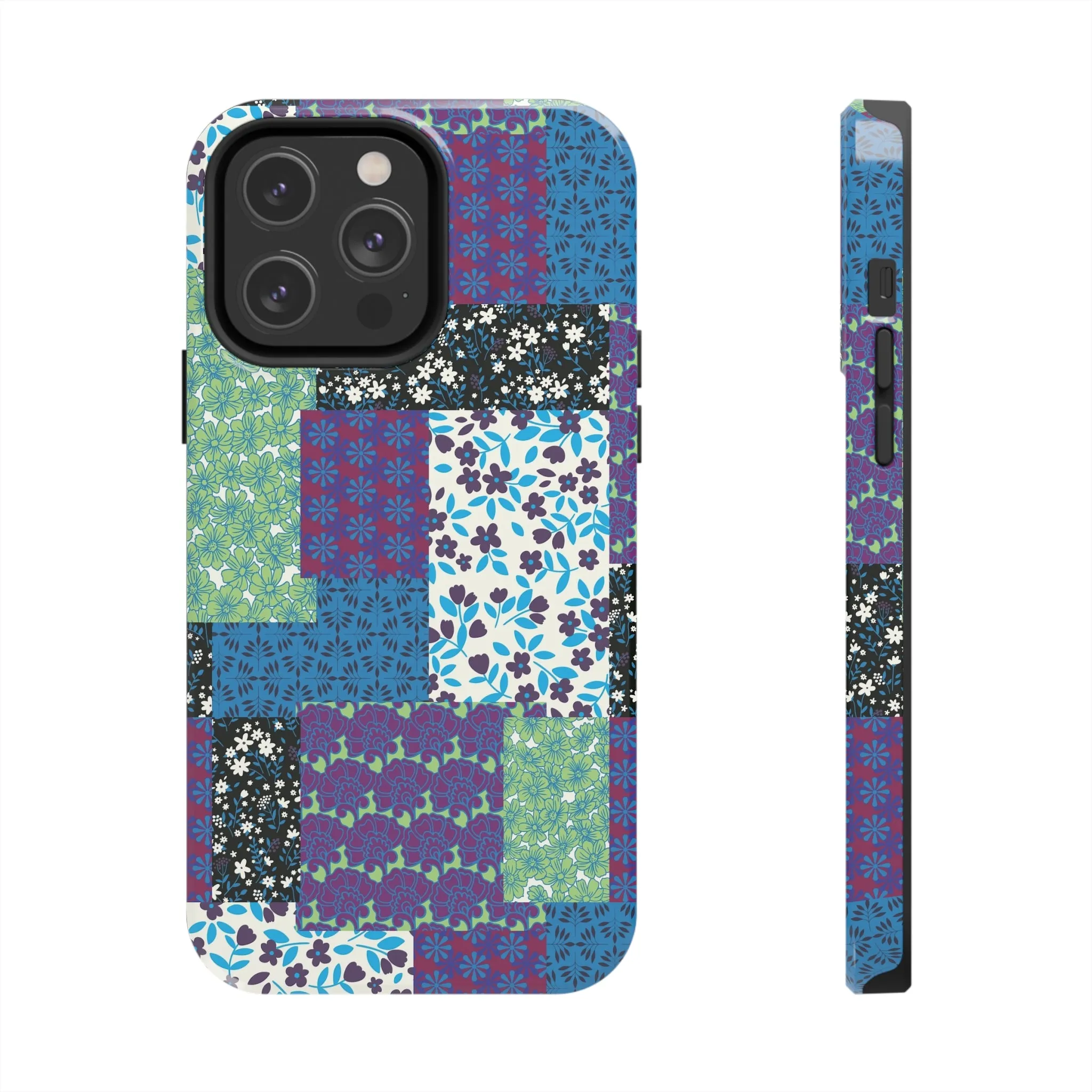 Quilted Comfort | Purple Patchwork Case