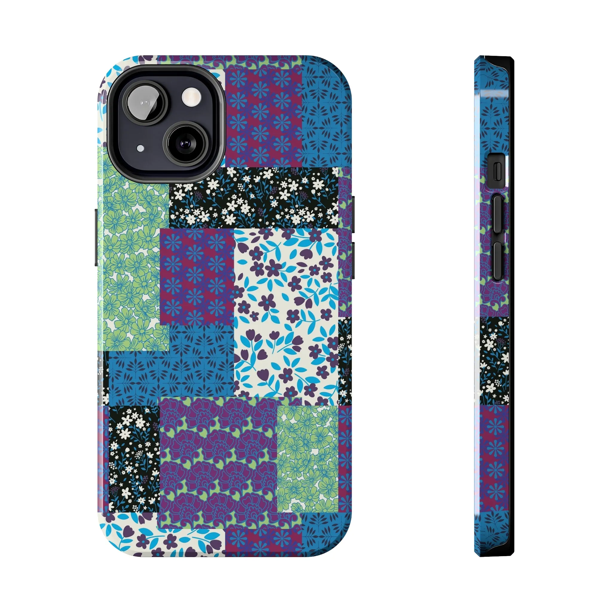 Quilted Comfort | Purple Patchwork Case