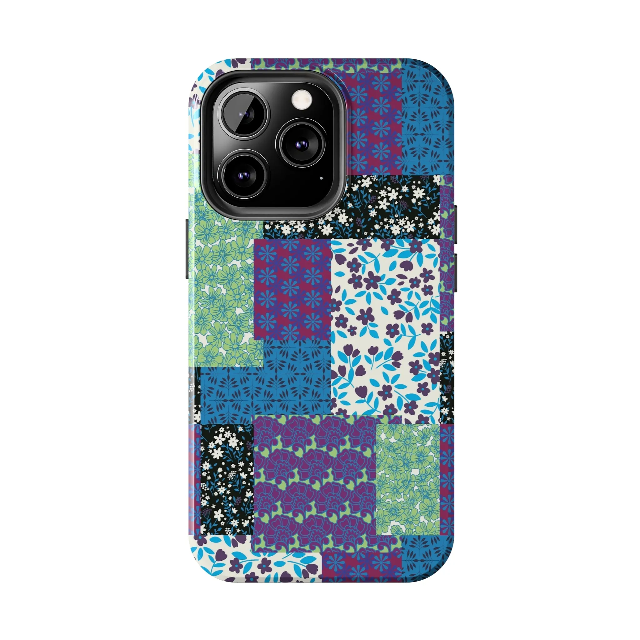 Quilted Comfort | Purple Patchwork Case