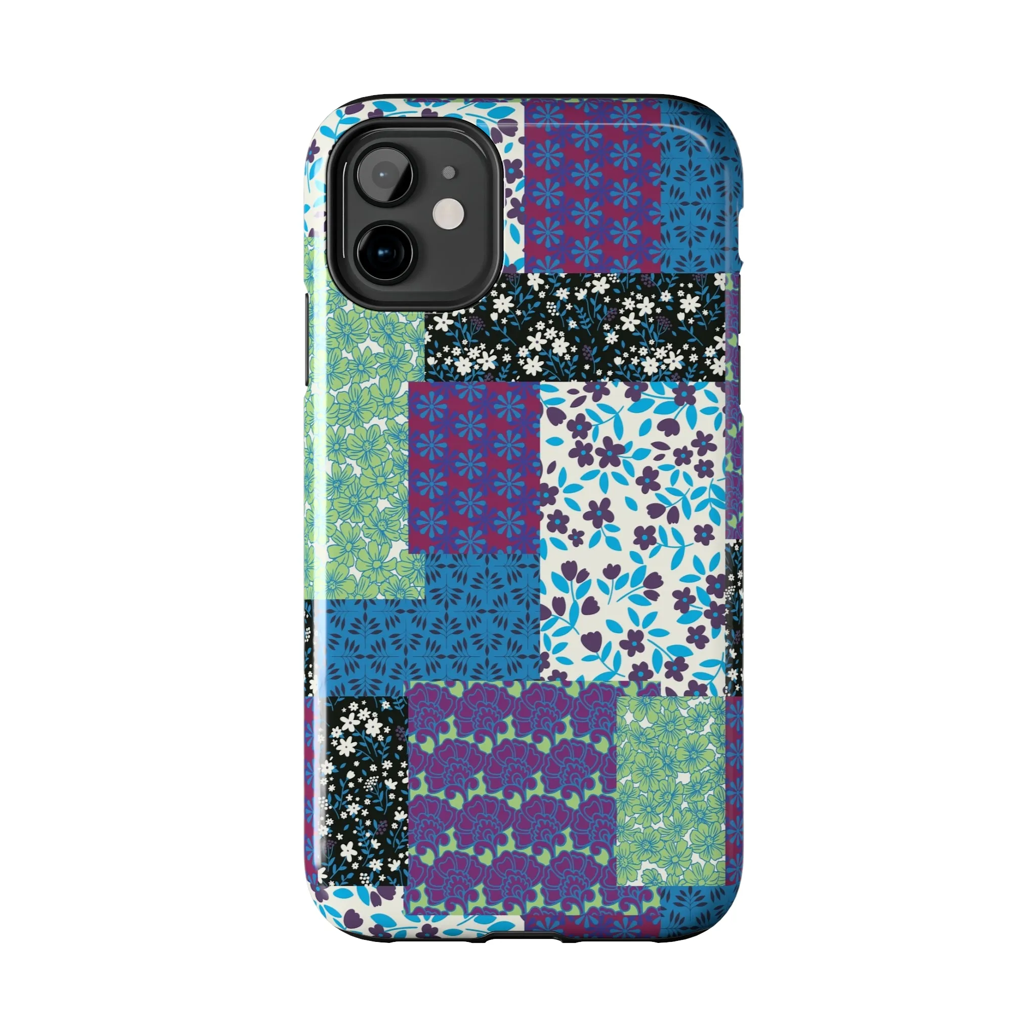 Quilted Comfort | Purple Patchwork Case