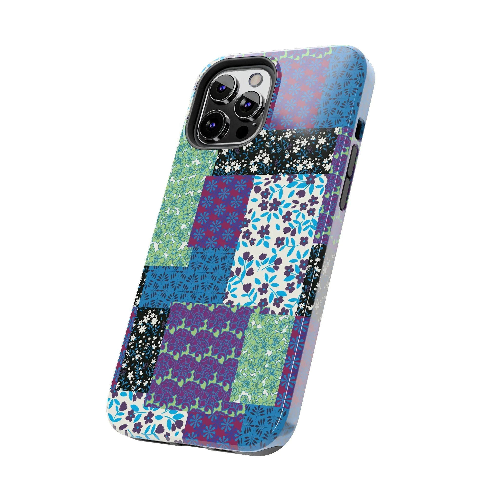 Quilted Comfort | Purple Patchwork Case