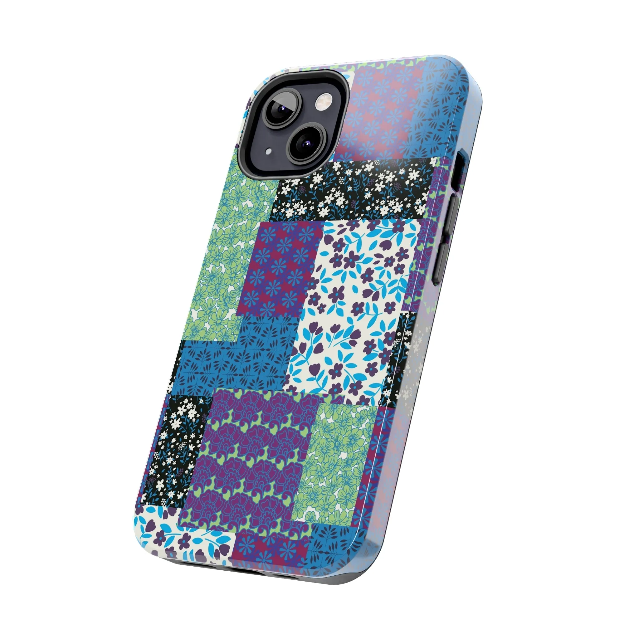 Quilted Comfort | Purple Patchwork Case