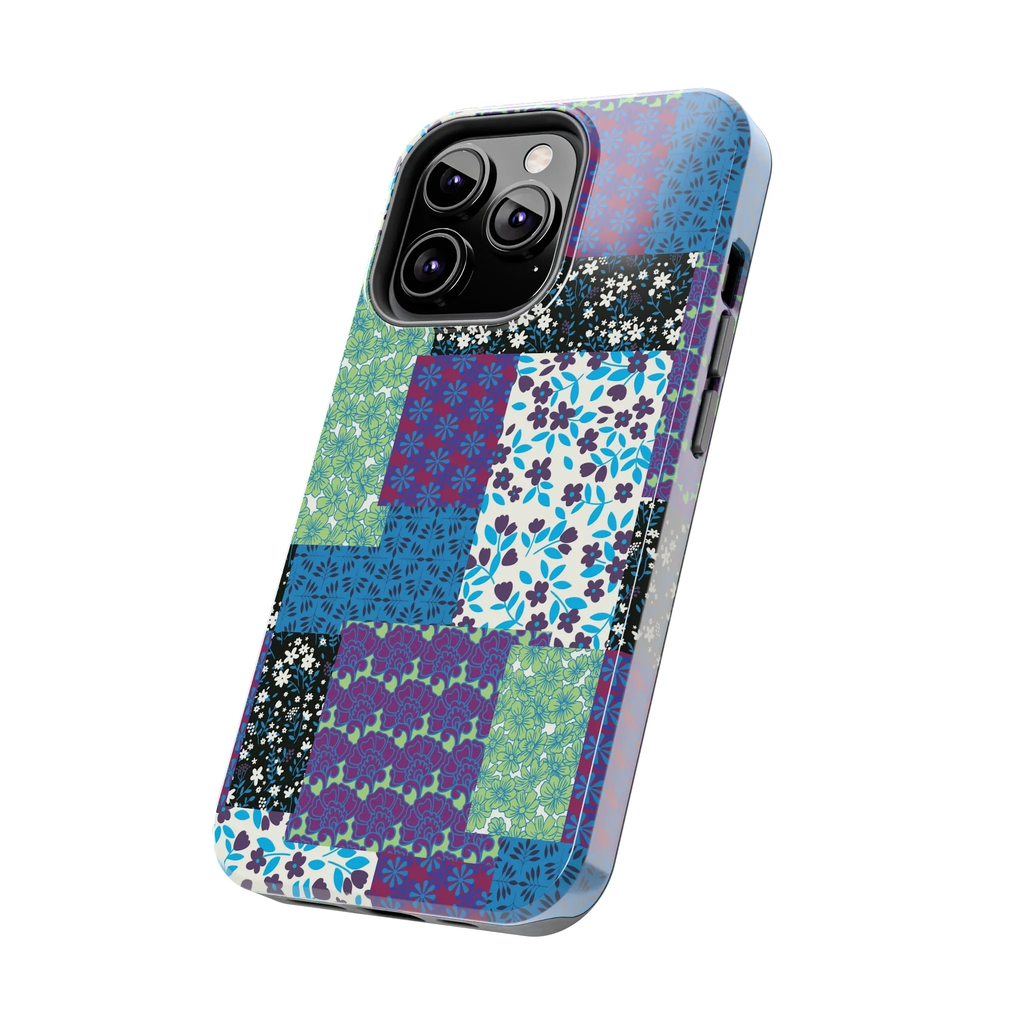 Quilted Comfort | Purple Patchwork Case