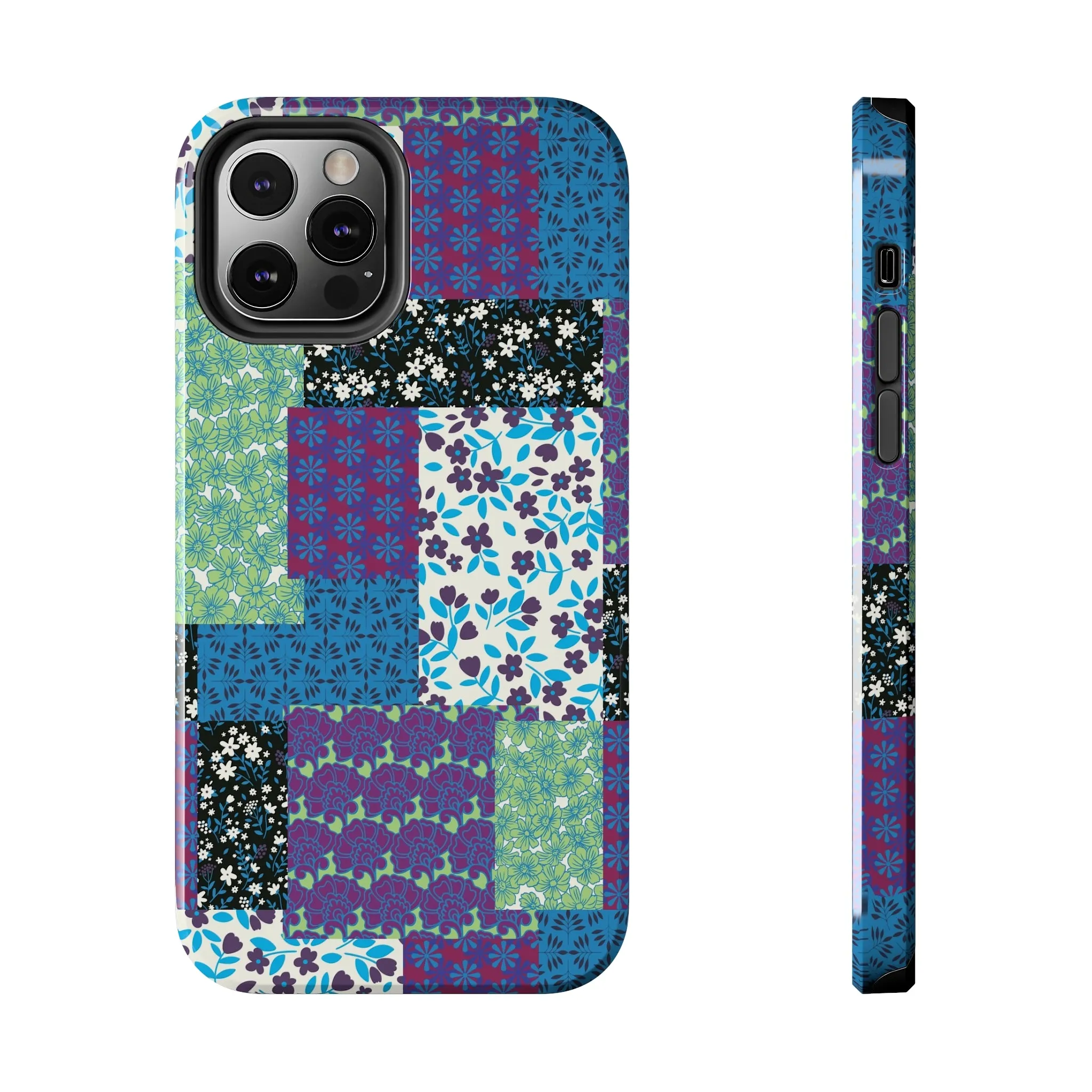 Quilted Comfort | Purple Patchwork Case