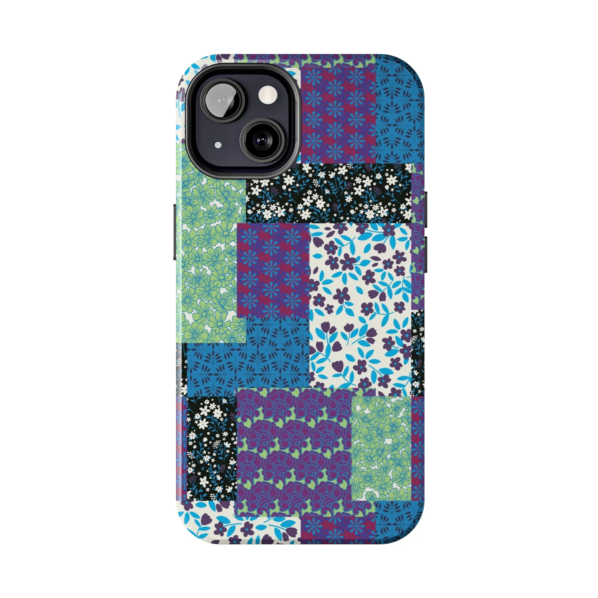 Quilted Comfort | Purple Patchwork Case