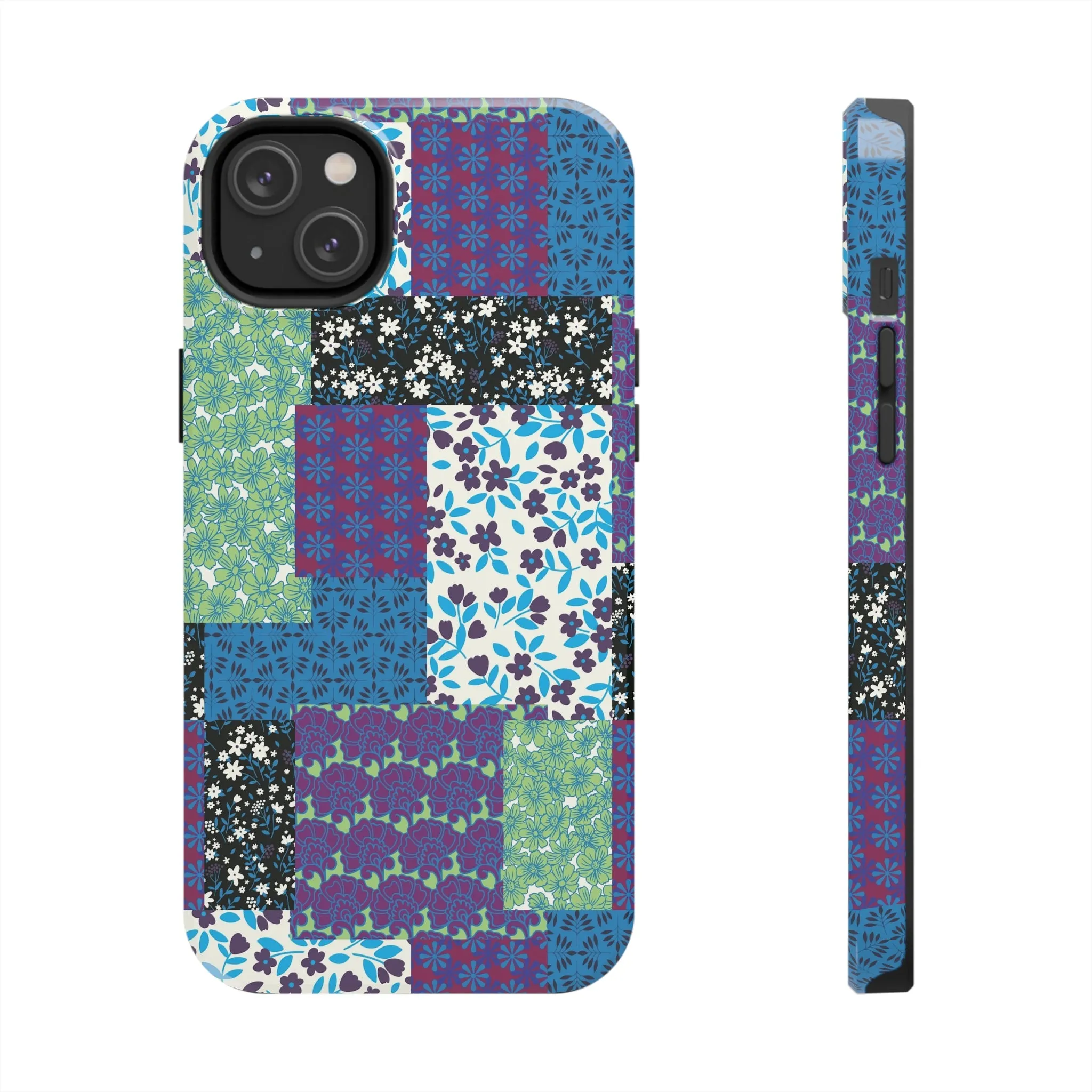 Quilted Comfort | Purple Patchwork Case