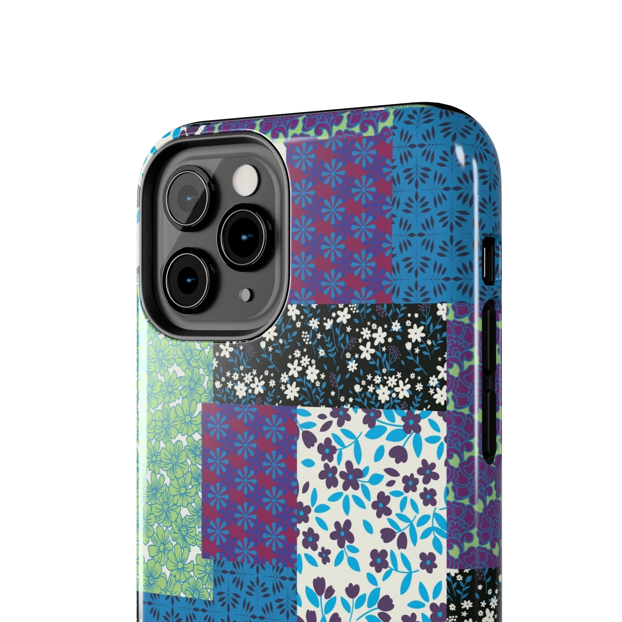 Quilted Comfort | Purple Patchwork Case