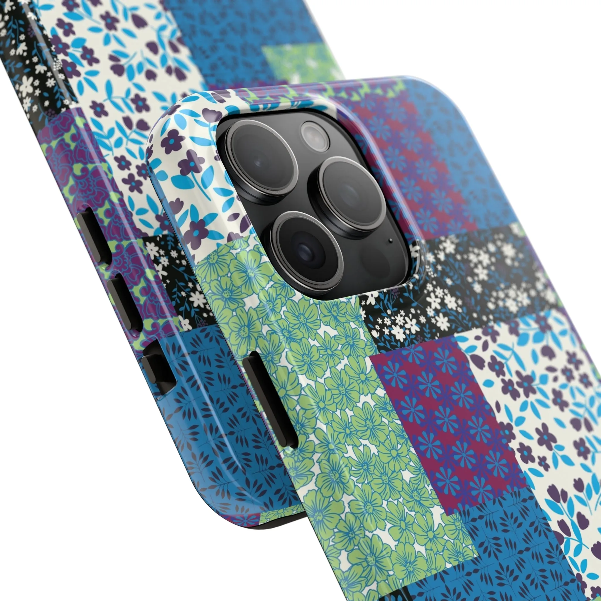 Quilted Comfort | Purple Patchwork Case