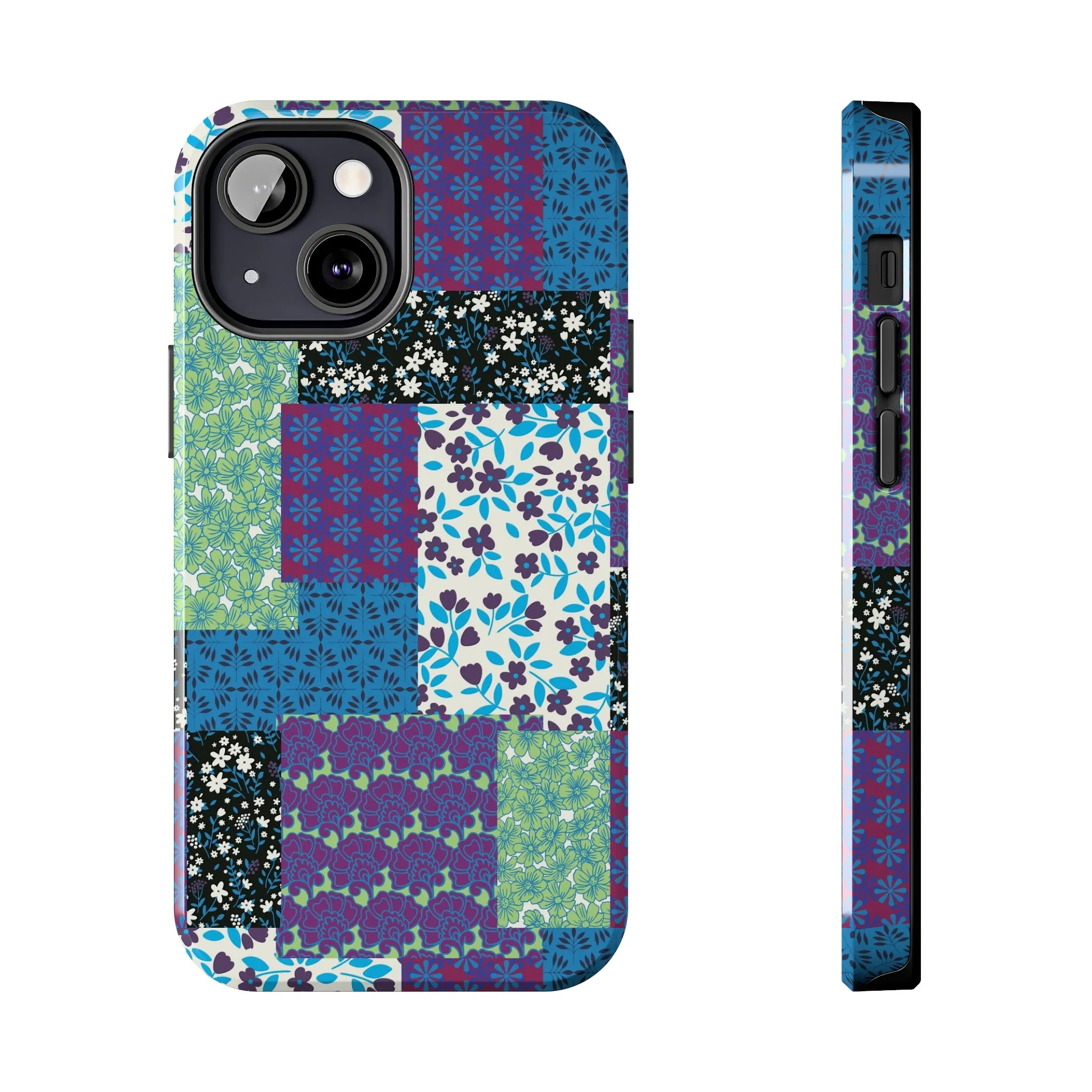 Quilted Comfort | Purple Patchwork Case