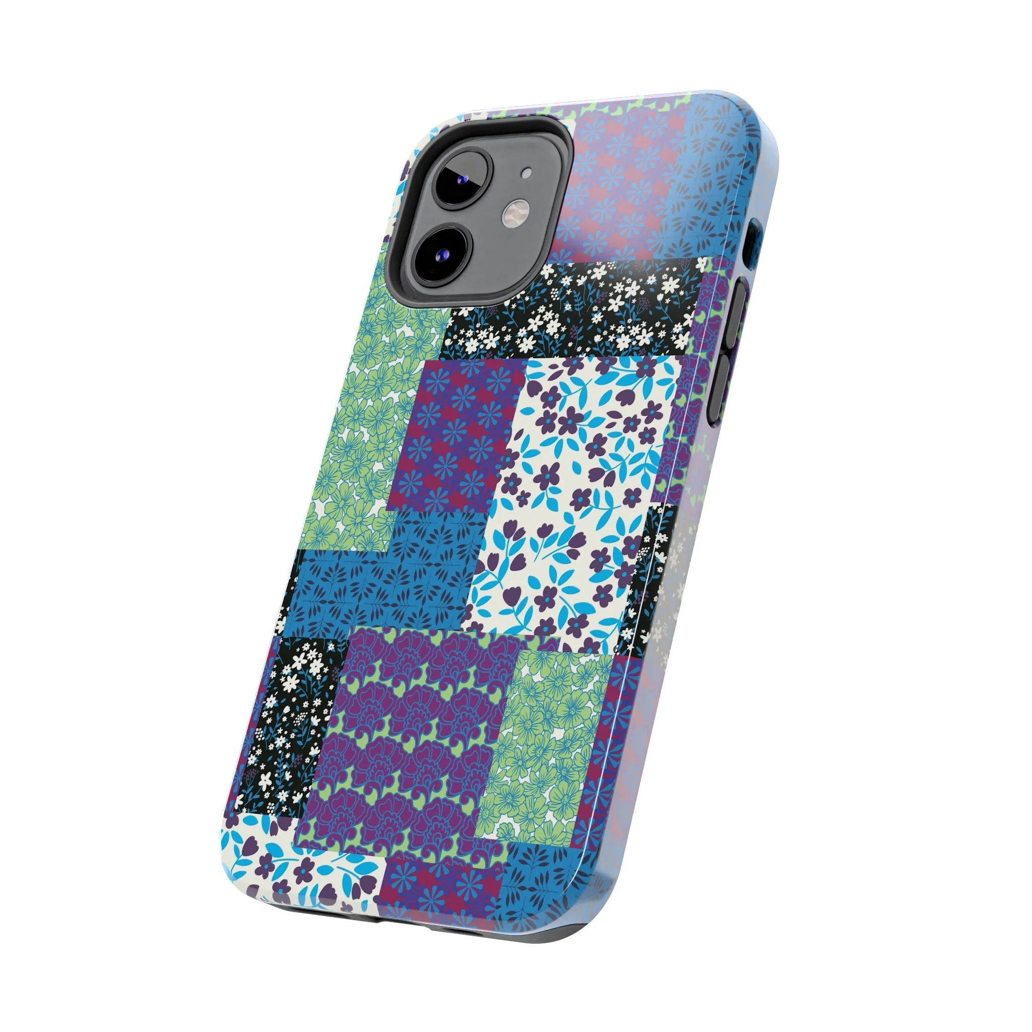 Quilted Comfort | Purple Patchwork Case