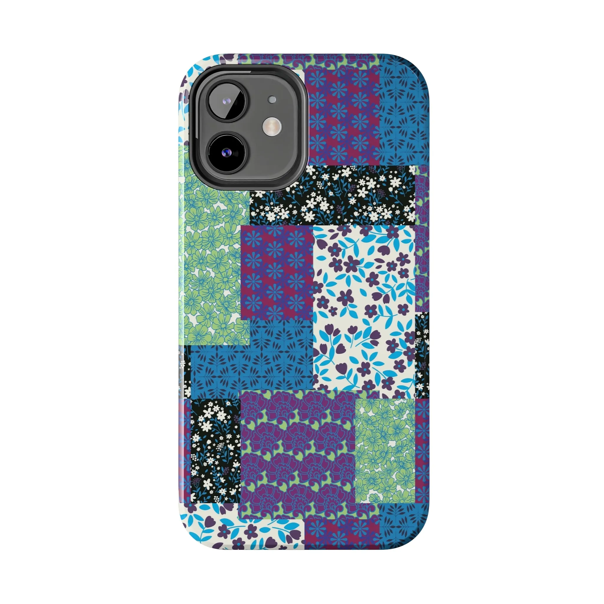 Quilted Comfort | Purple Patchwork Case