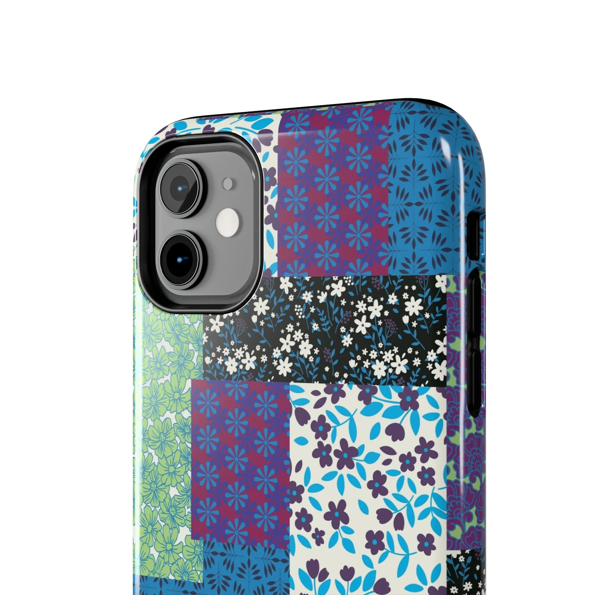 Quilted Comfort | Purple Patchwork Case