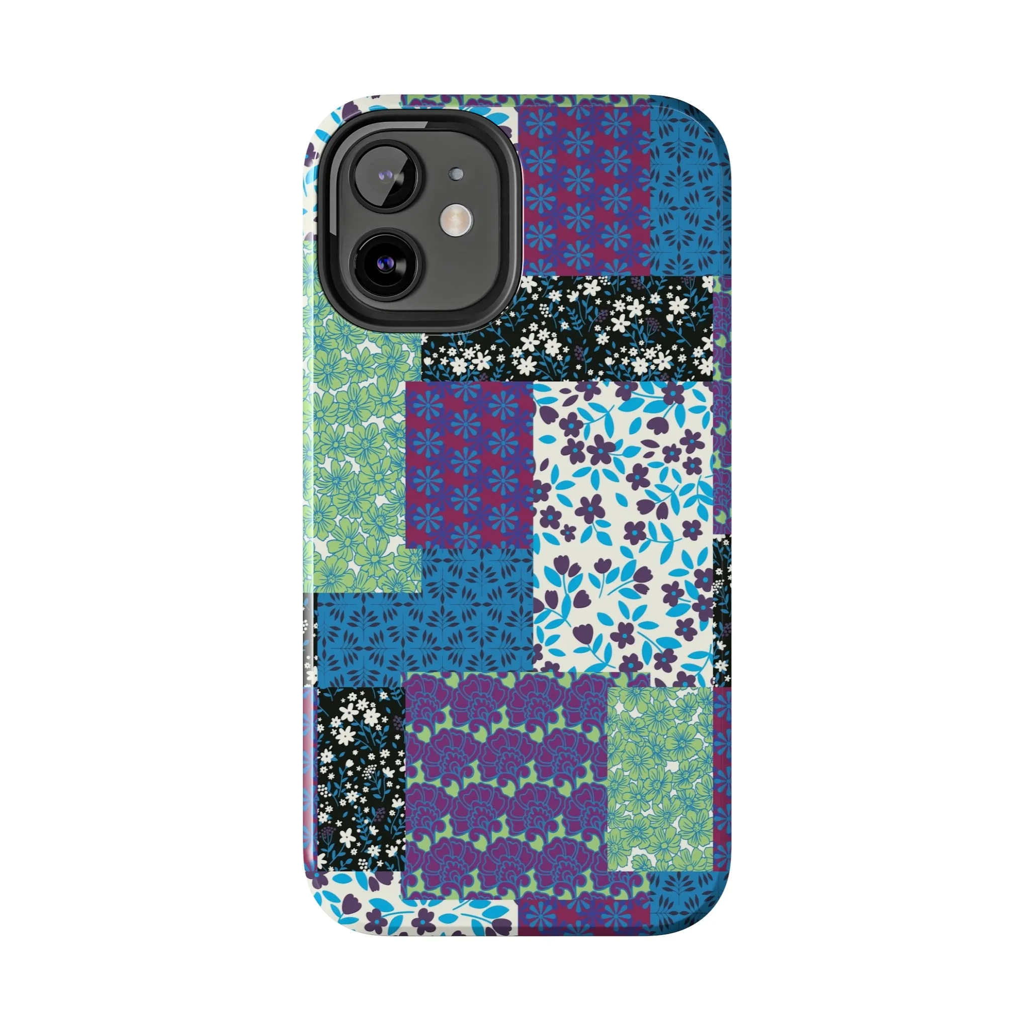 Quilted Comfort | Purple Patchwork Case