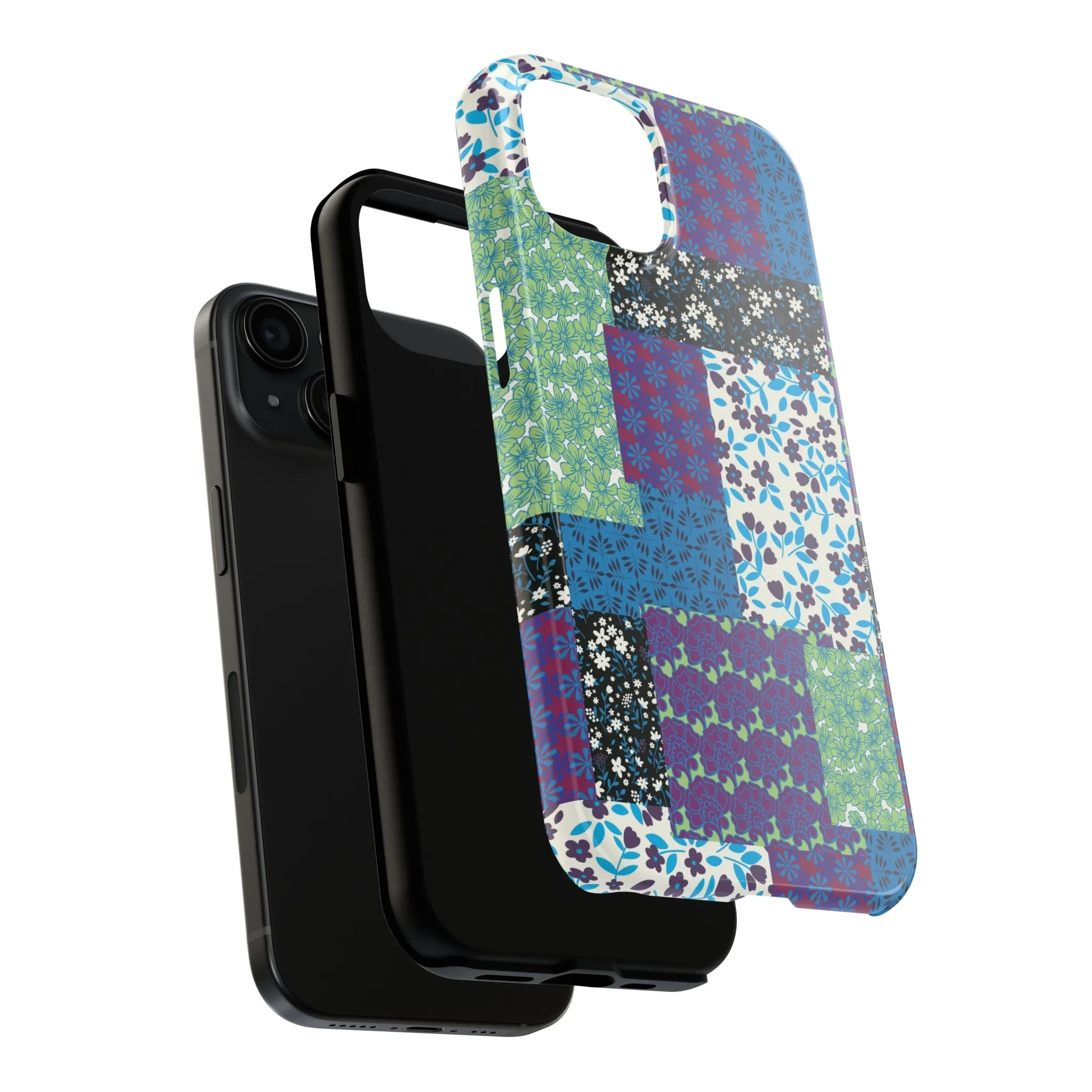 Quilted Comfort | Purple Patchwork Case