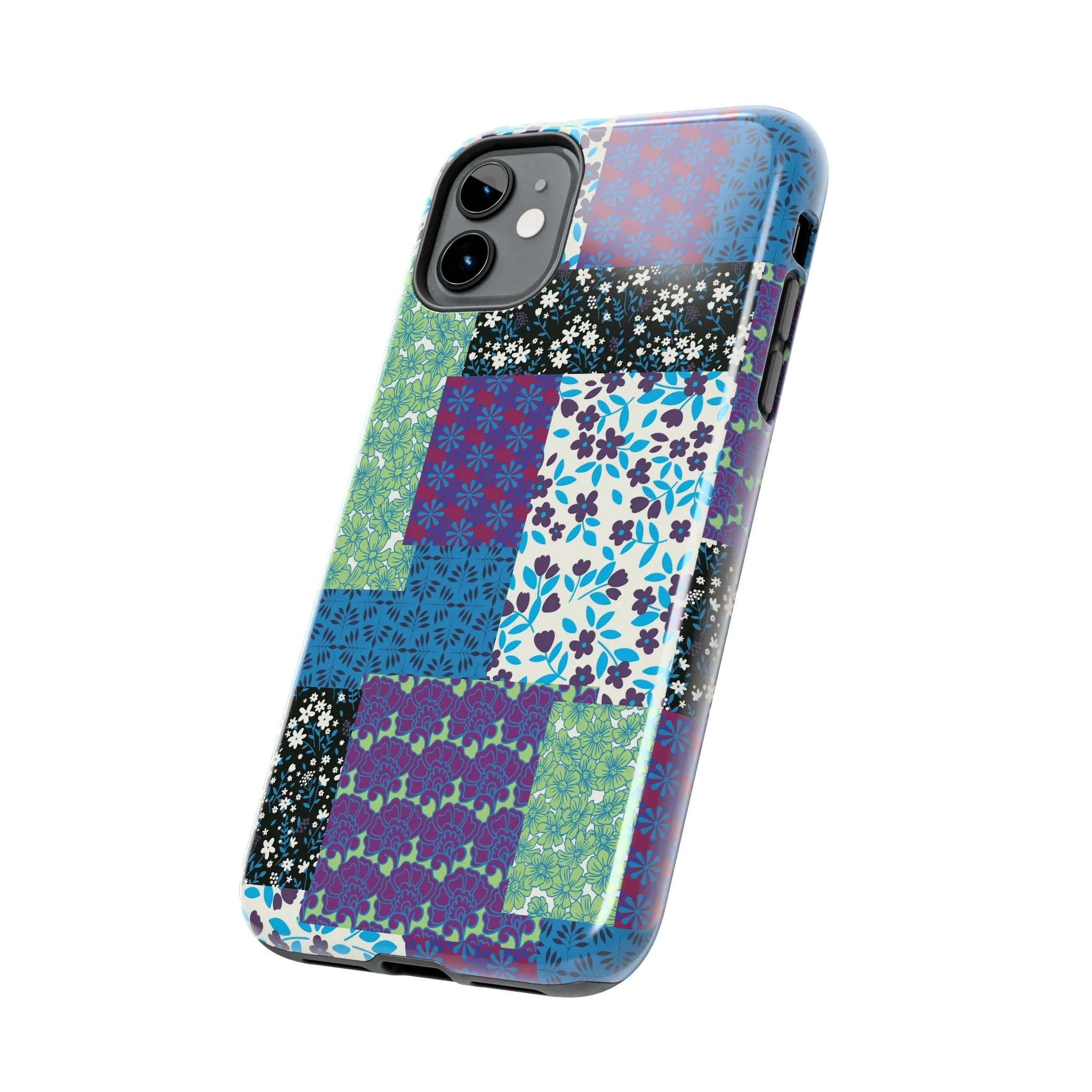 Quilted Comfort | Purple Patchwork Case