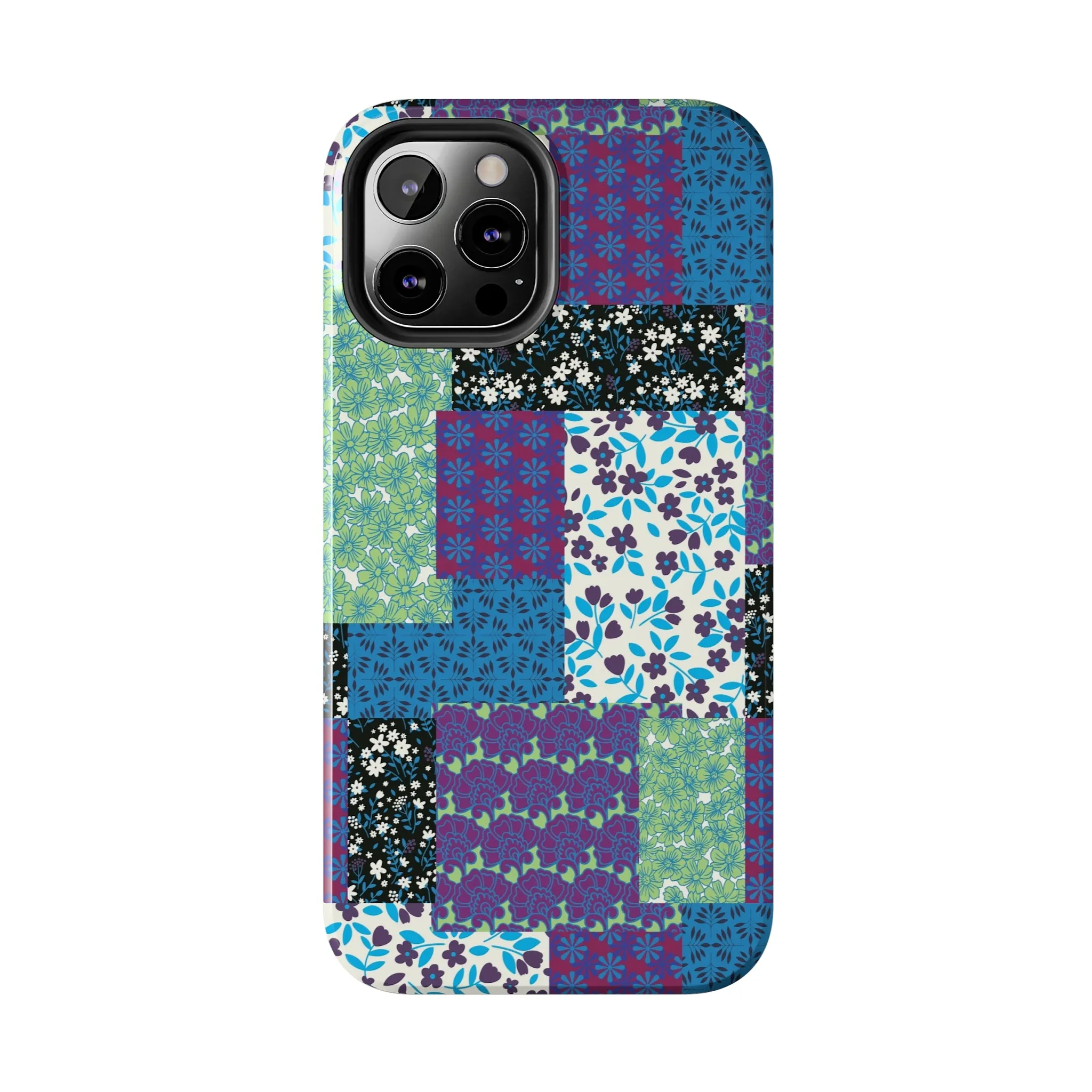 Quilted Comfort | Purple Patchwork Case