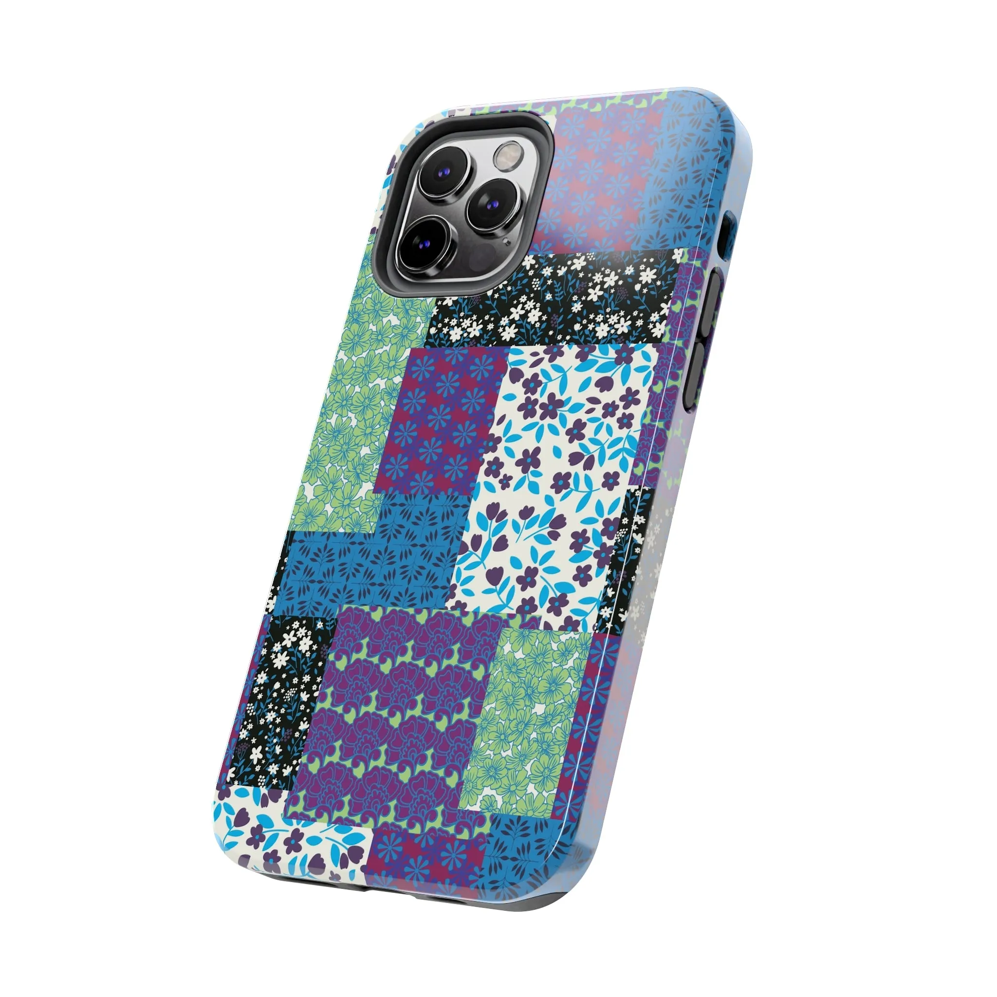 Quilted Comfort | Purple Patchwork Case