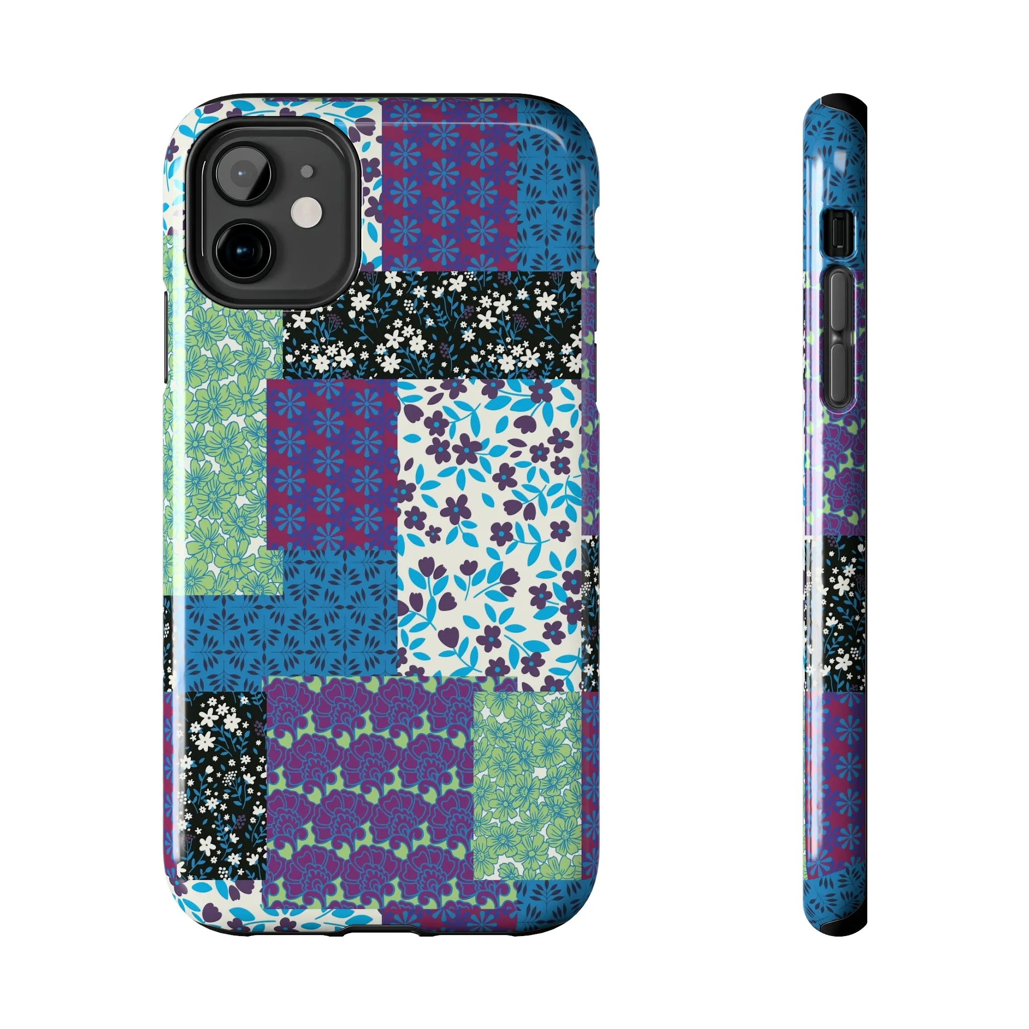 Quilted Comfort | Purple Patchwork Case