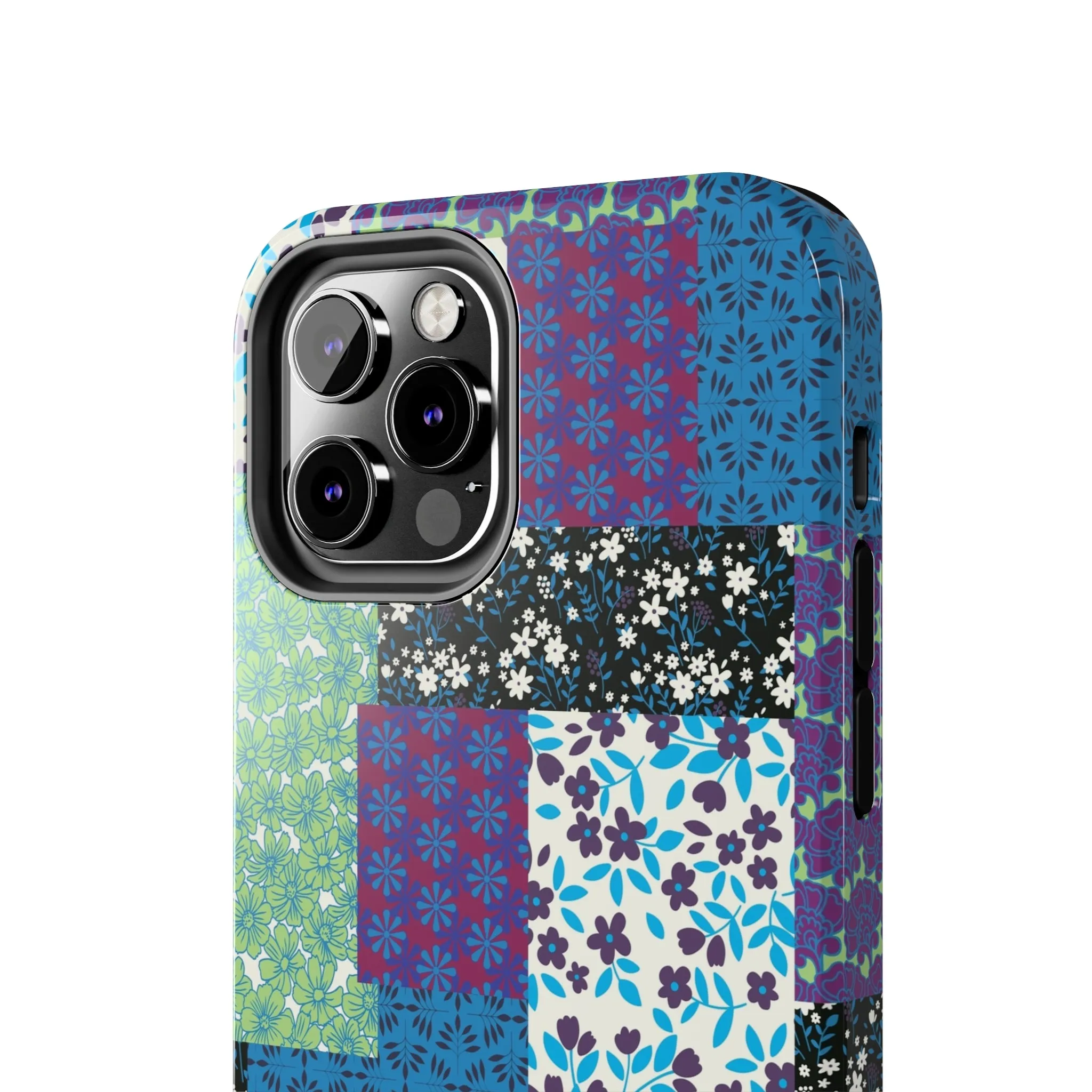 Quilted Comfort | Purple Patchwork Case