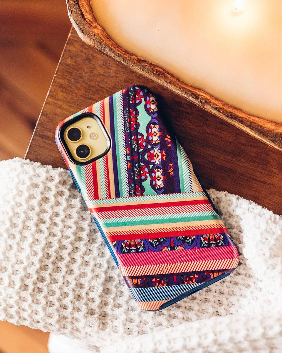 Wearing Layers | Layered Patchwork iPhone Case