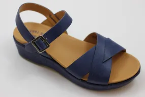 Women's Myrna2.0 Sandal - Navy Leather